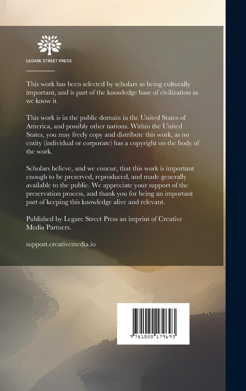 Rückseitencover The Scottish War Of Independence: Its Antecedents And Effects; Volume 1