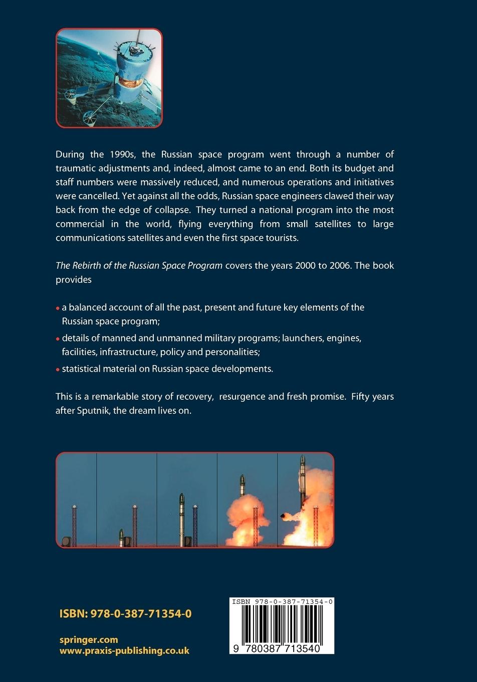 Rückseitencover The Rebirth of the Russian Space Program