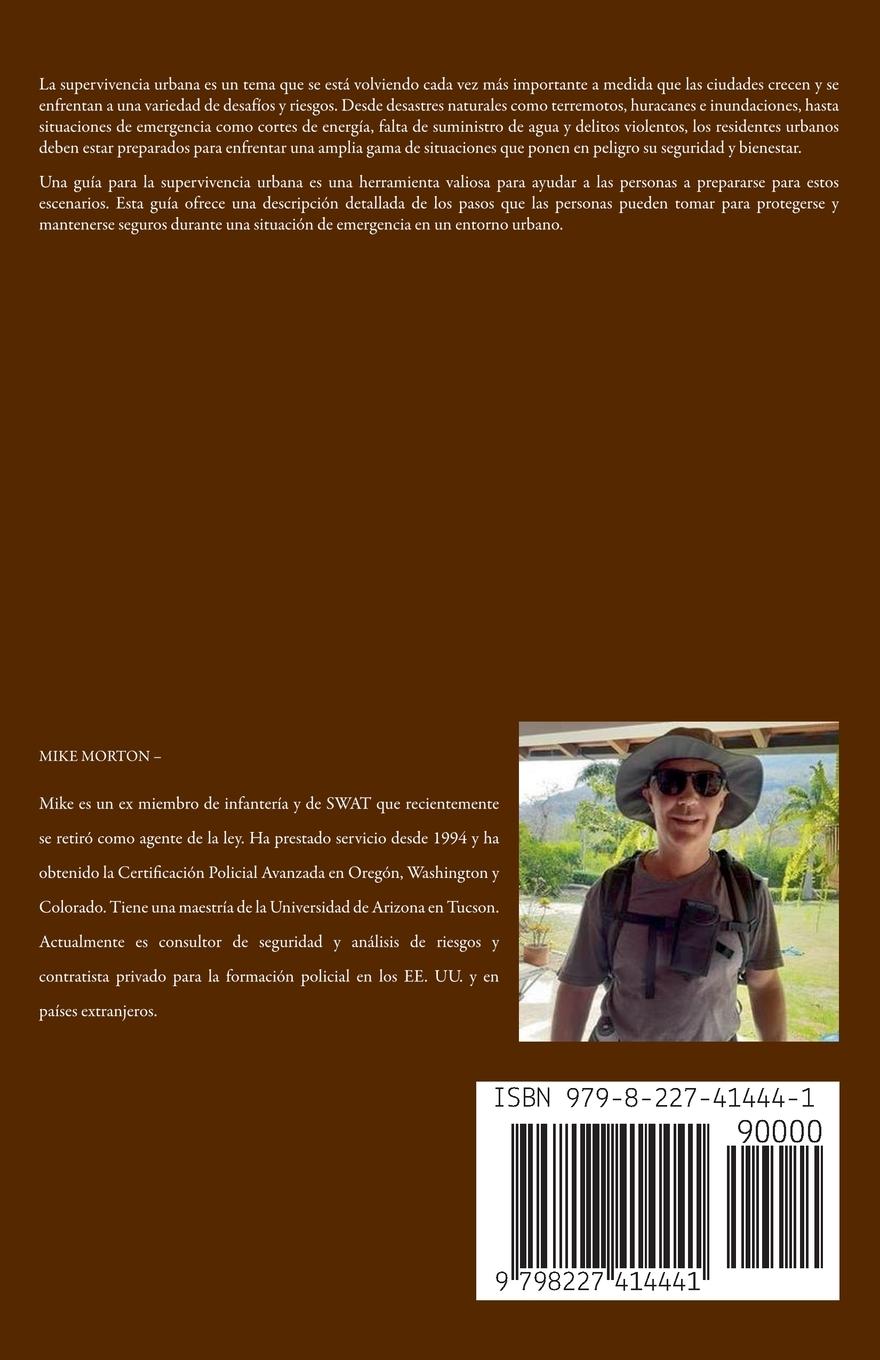 Rückseitencover Guía de Supervivencia Urbana