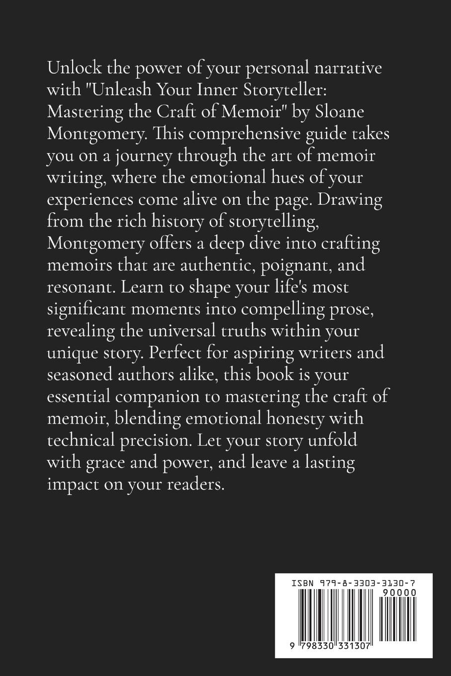 Rückseitencover Unleash Your Inner Storyteller