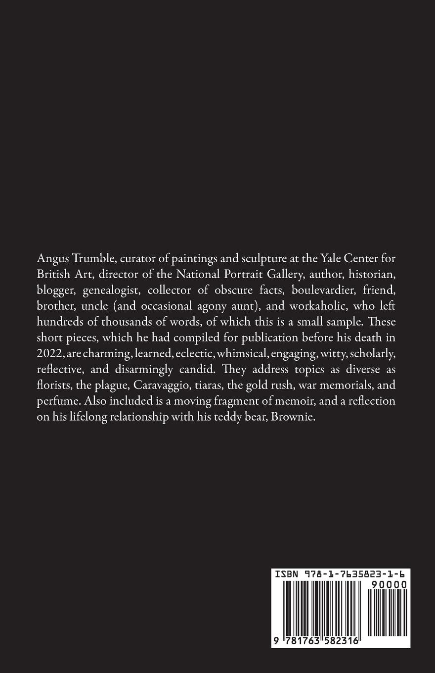 Rückseitencover The Black Death and Other Essays