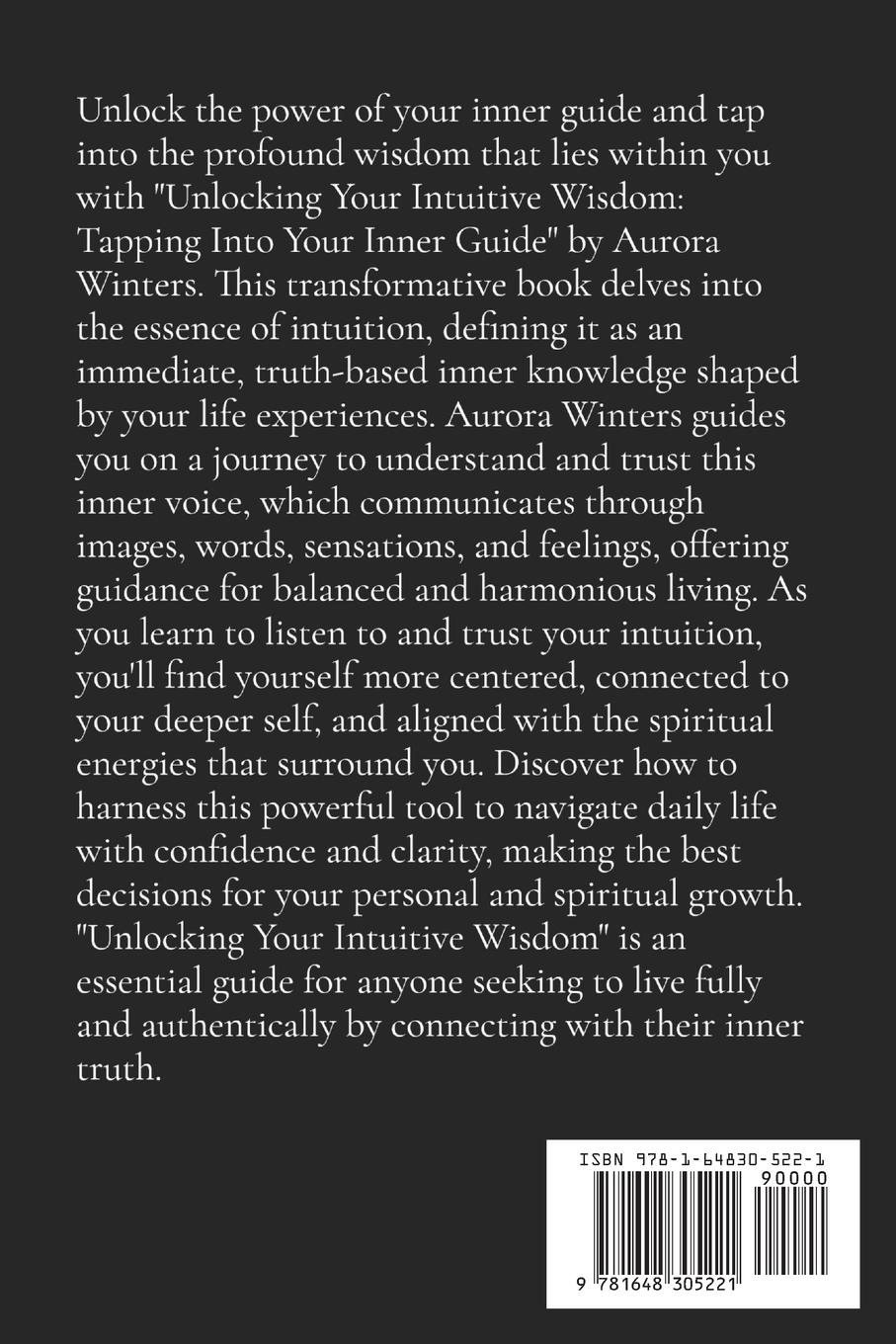 Rückseitencover Unlocking Your Intuitive Wisdom