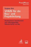 Vorderes Coverbild VOB/B für die Bau- und Projektleitung