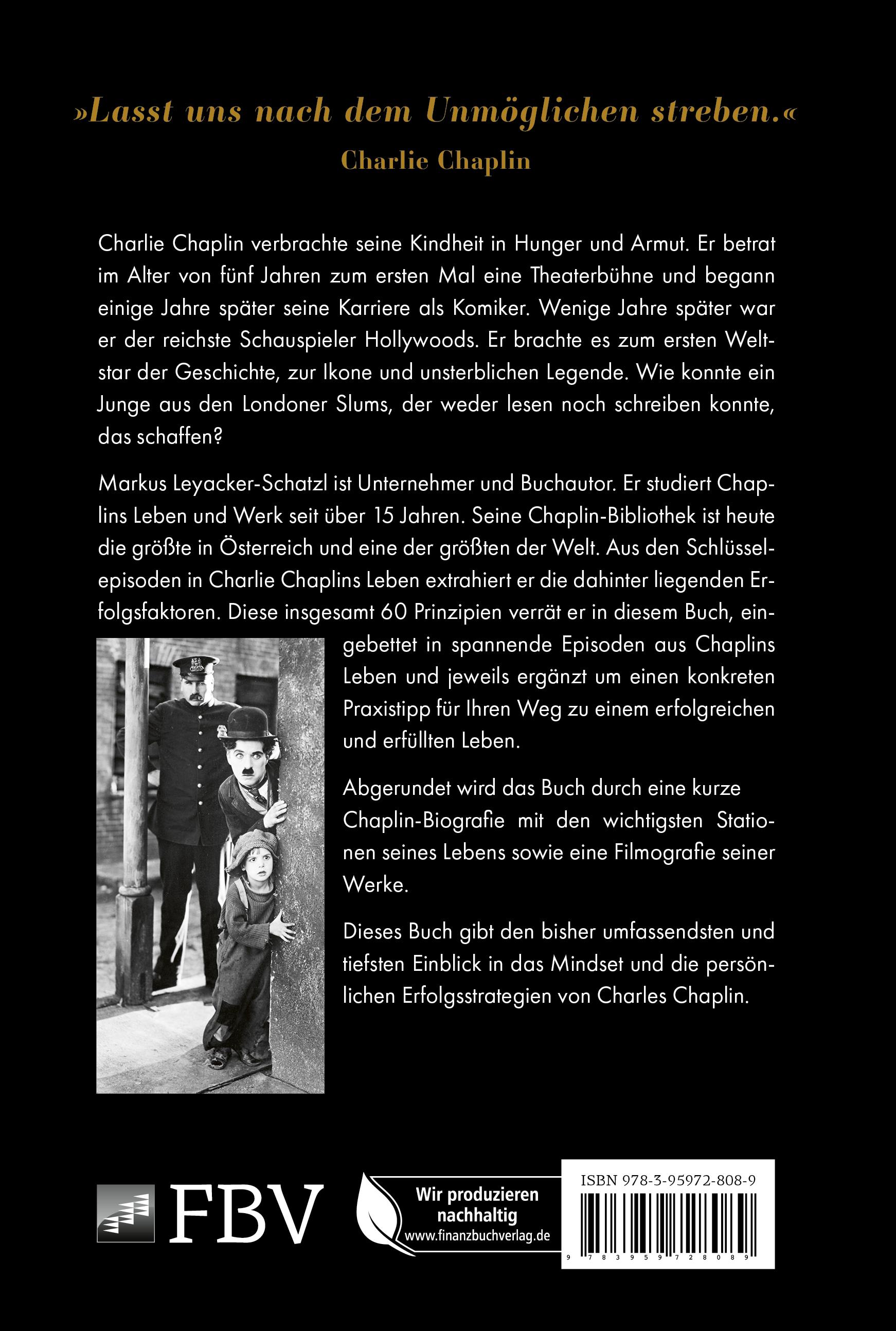 Rückseitencover Charlie Chaplin