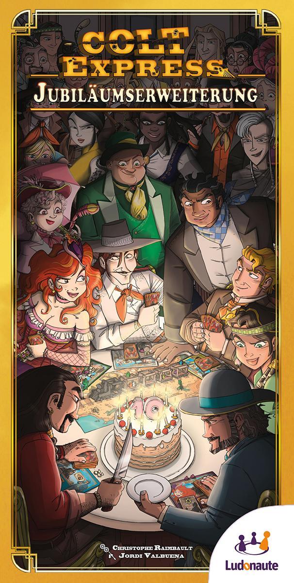 Vorderes Coverbild Colt Express - 10 Jahre Jubiläumserweiterung