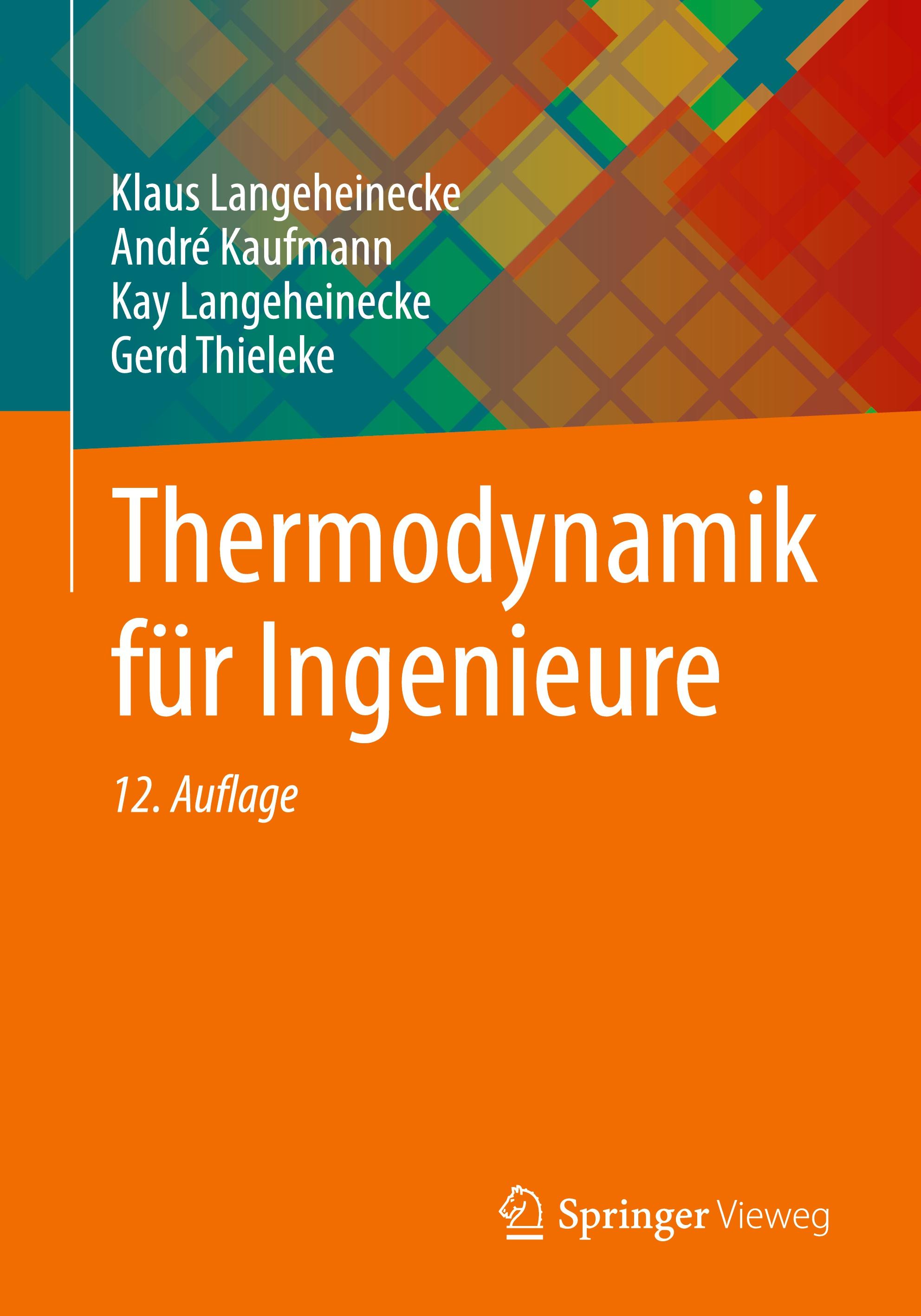 Vorderes Coverbild Thermodynamik für Ingenieure