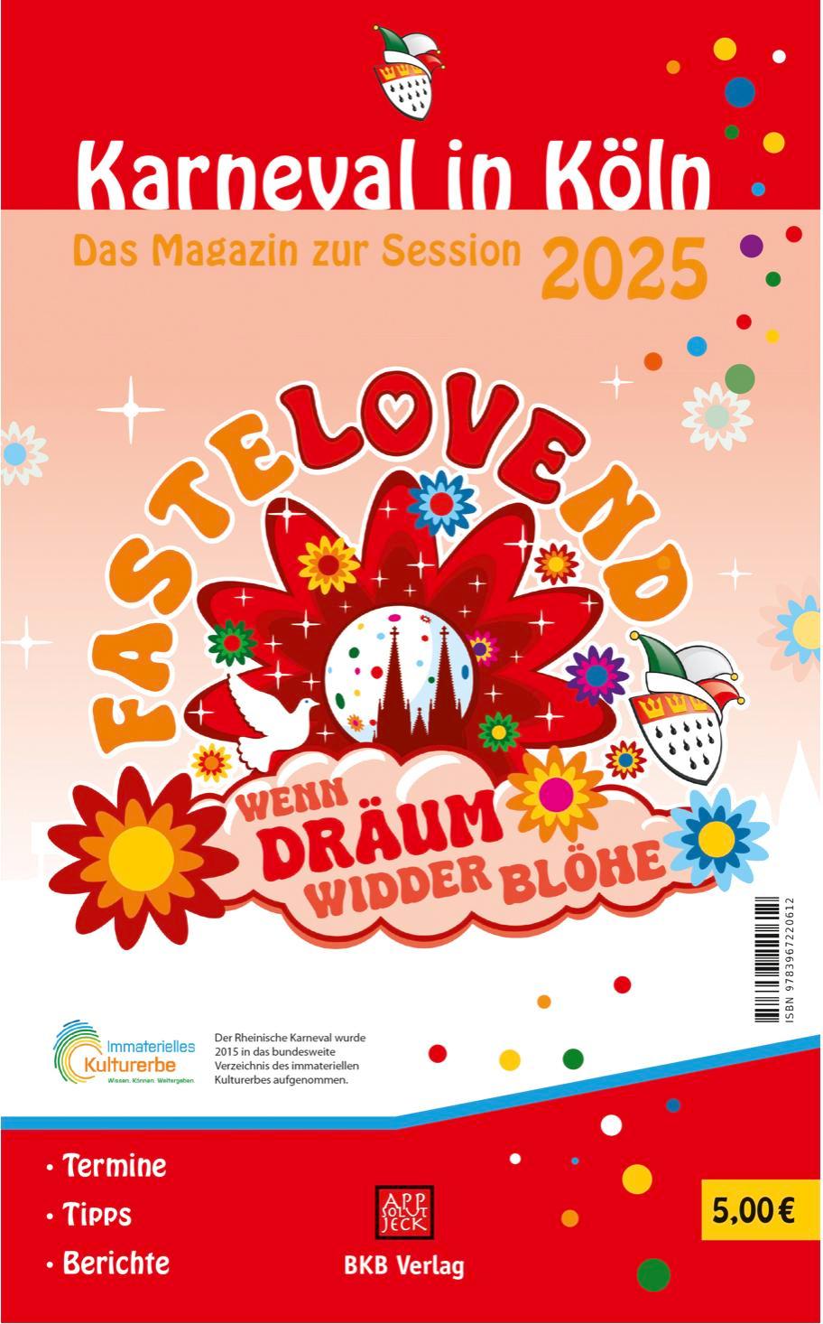 Vorderes Coverbild Karneval in Köln 2025