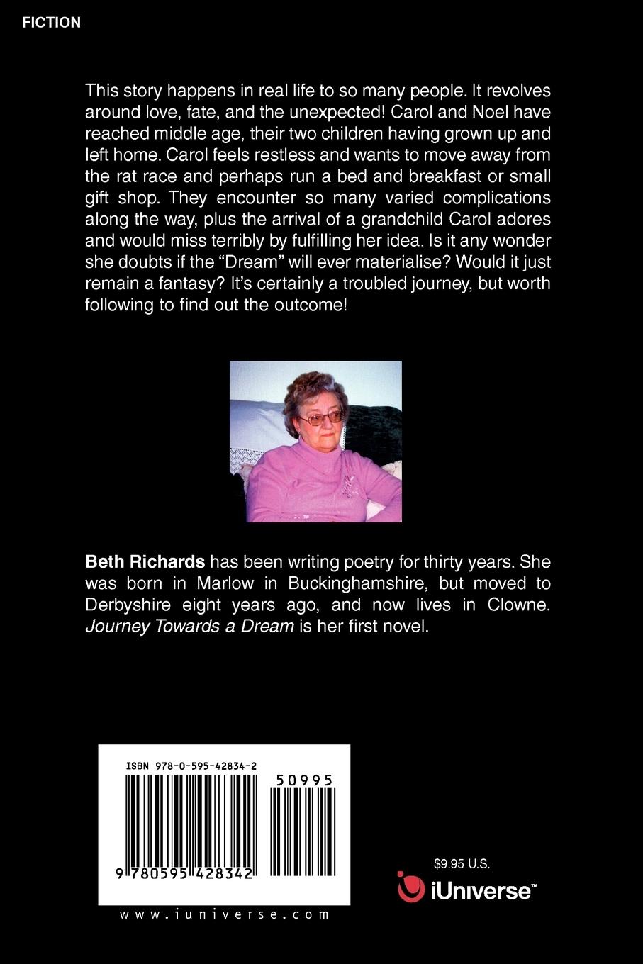 Rückseitencover Journey Towards a Dream