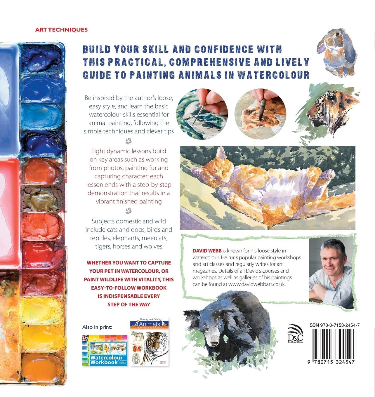 Rückseitencover Animal Painting Workbook