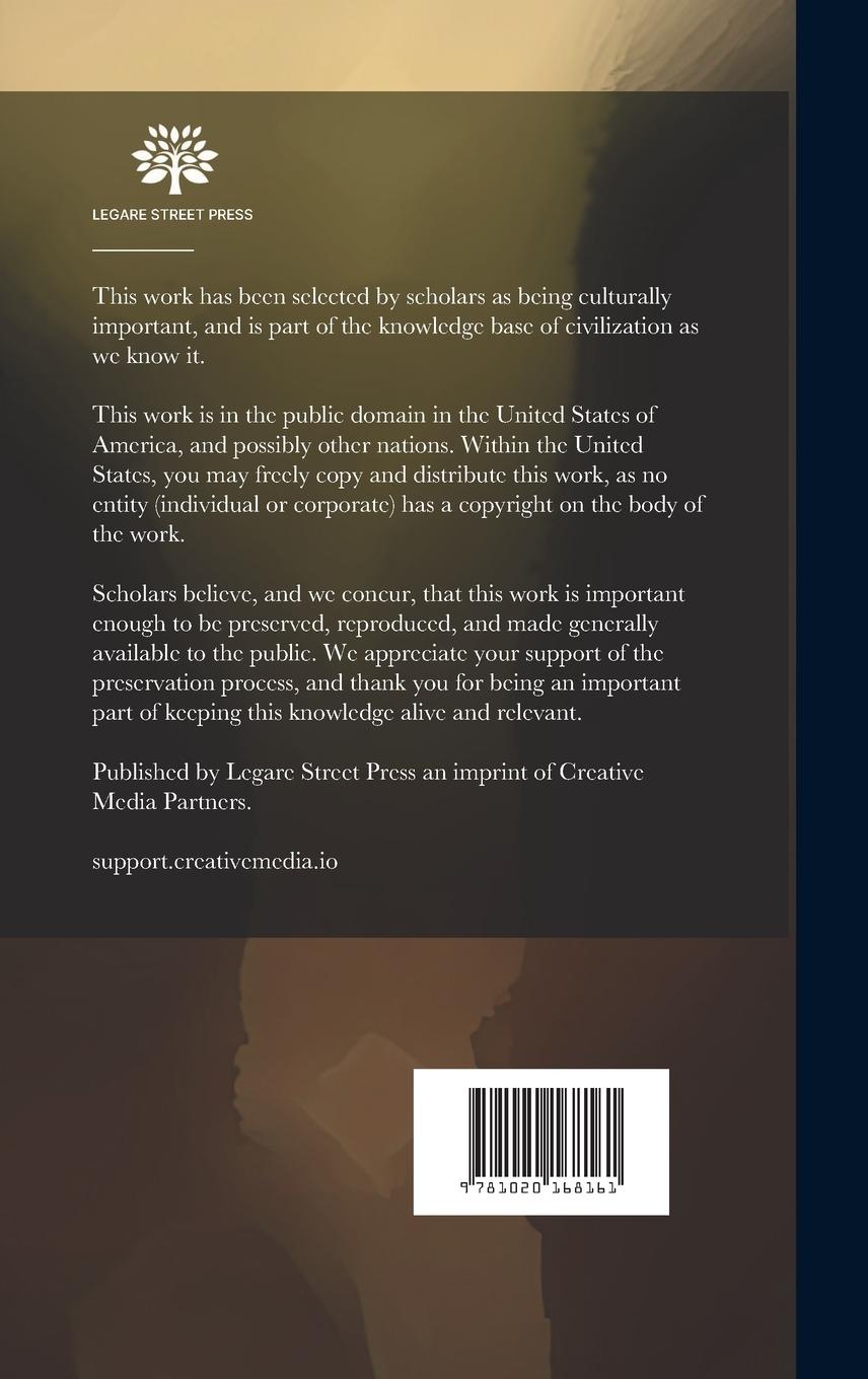 Rückseitencover Report Of The Governor Of New Mexico To The Secretary Of The Interior