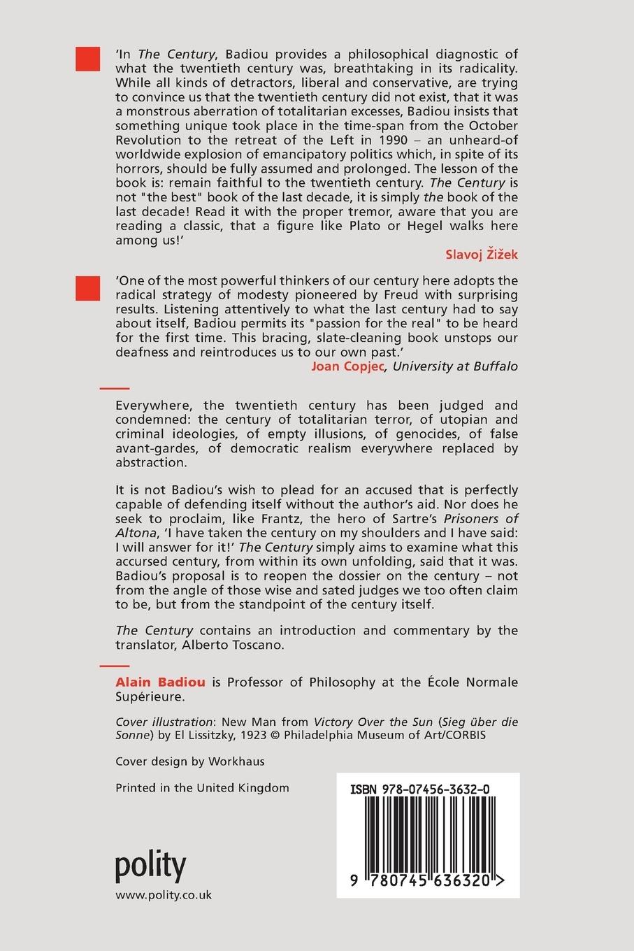 Rückseitencover The Century