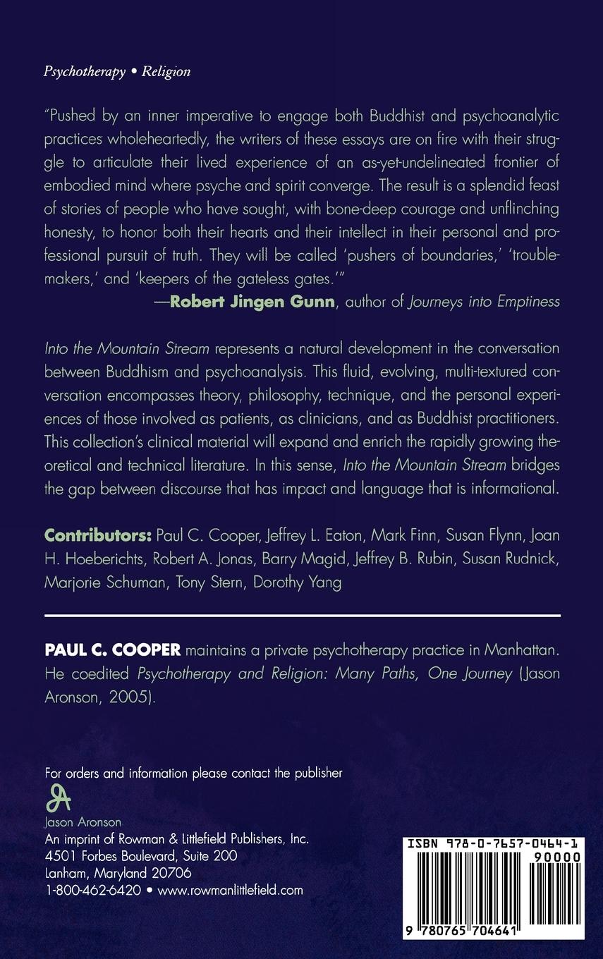 Rückseitencover Into the Mountain Stream