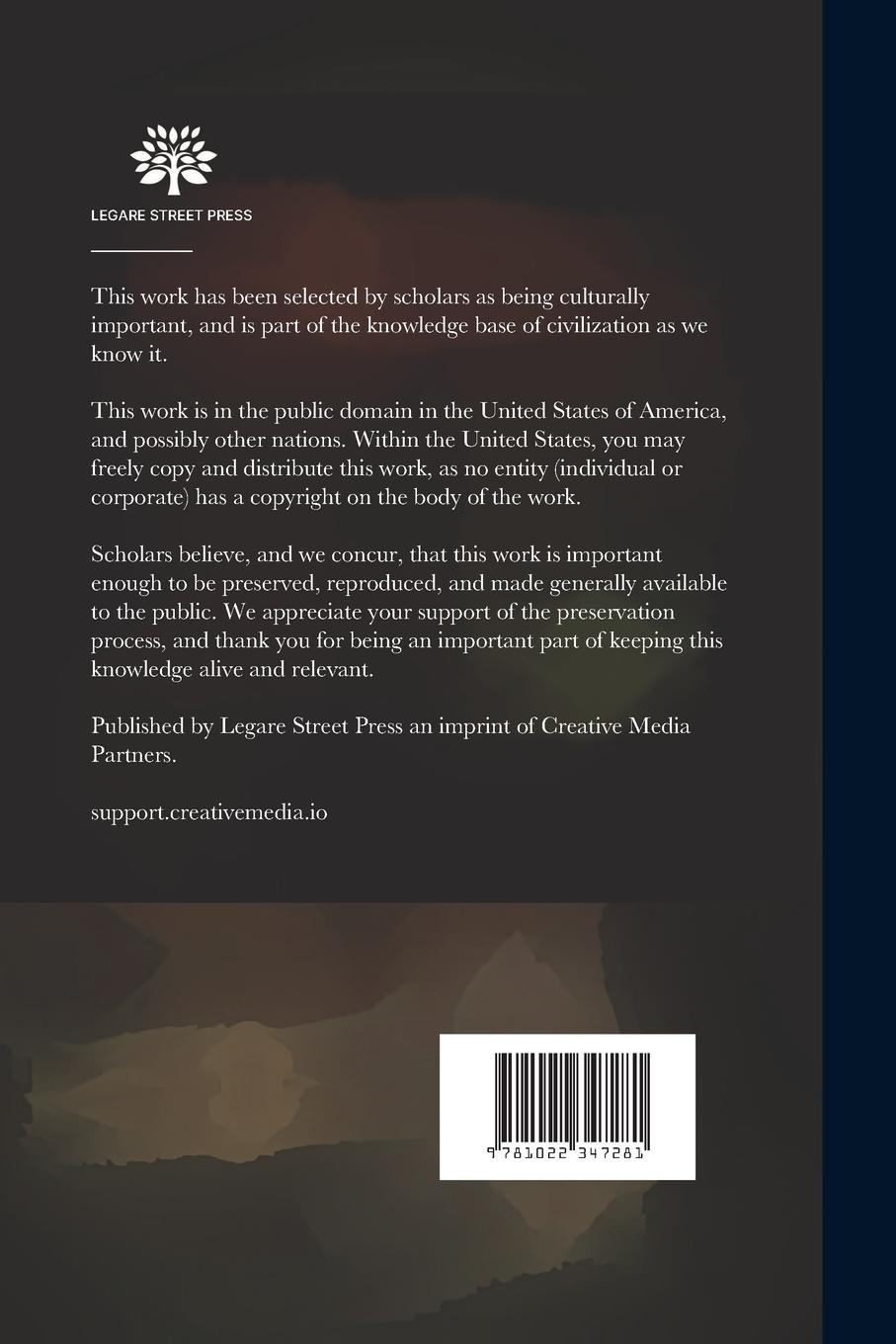 Rückseitencover The Eight Books On Medicine Of Aurelius Cornelius Celsus: With A Literal And Interlineal Translation On The Principles Of The Hamiltonian System: Adap