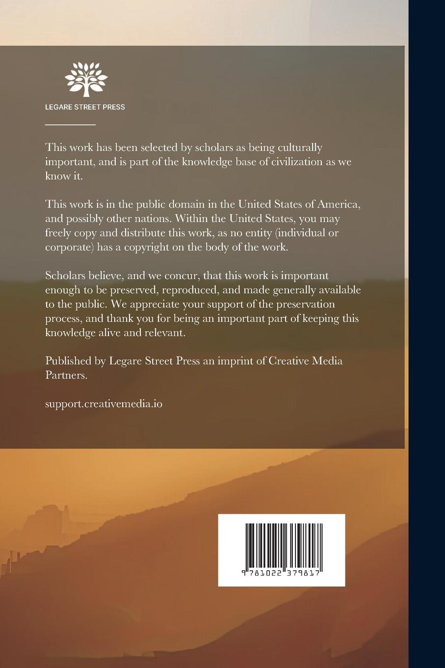 Rückseitencover The American Sugar Industry: A Practical Manual On The Production Of Sugar Beets And Sugar Cane, And On The Manufacture Of Sugar Therefrom ... Cons