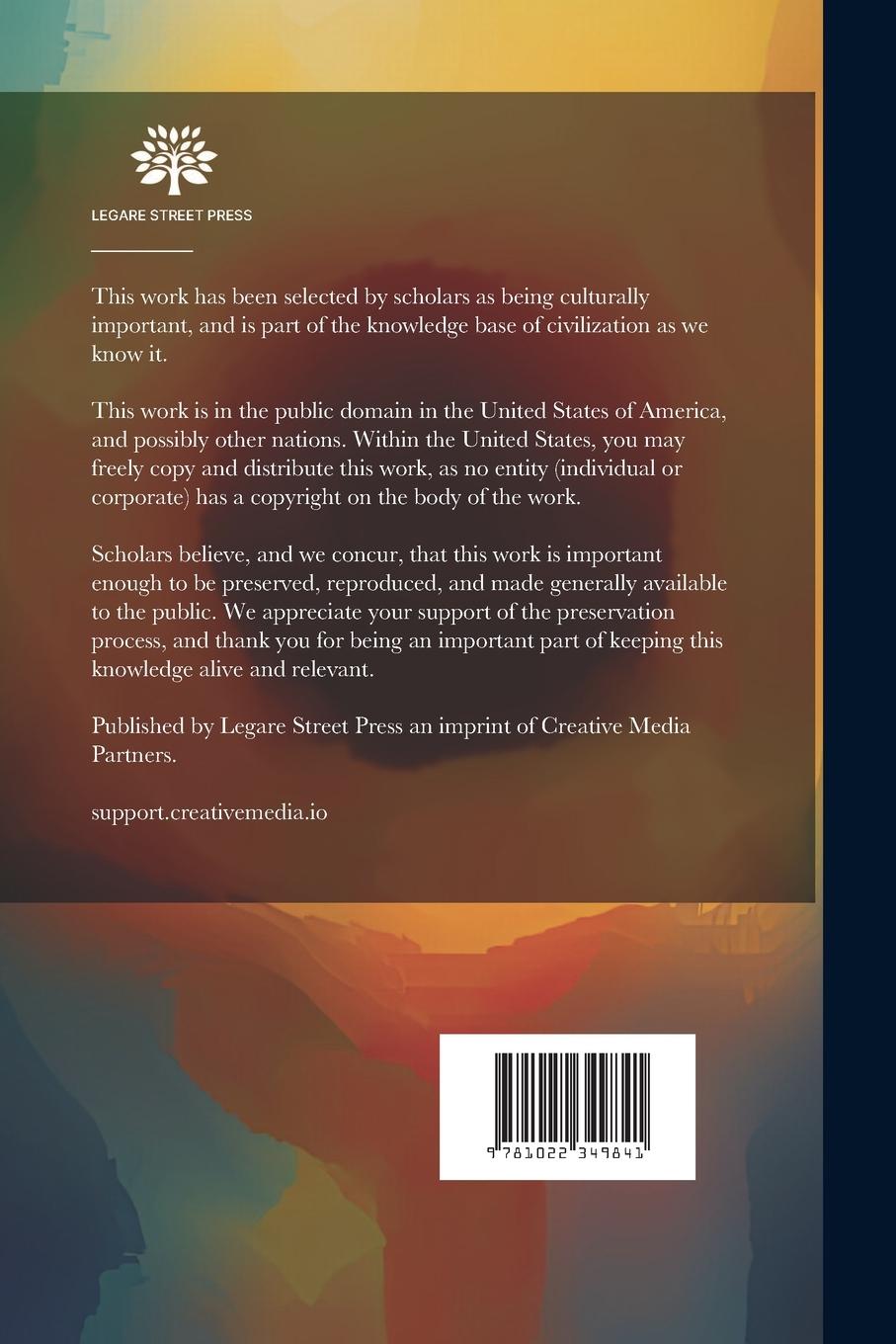 Rückseitencover Talks With Uncle Morris Or The Friend Of My Boyhood, By Old Humphrey