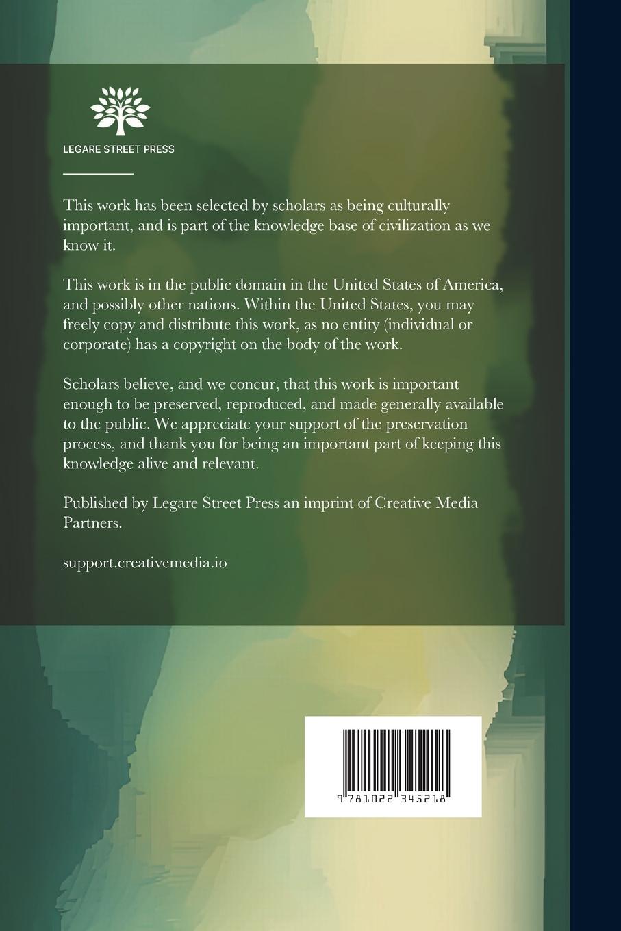 Rückseitencover Sulla Vita Della Terra