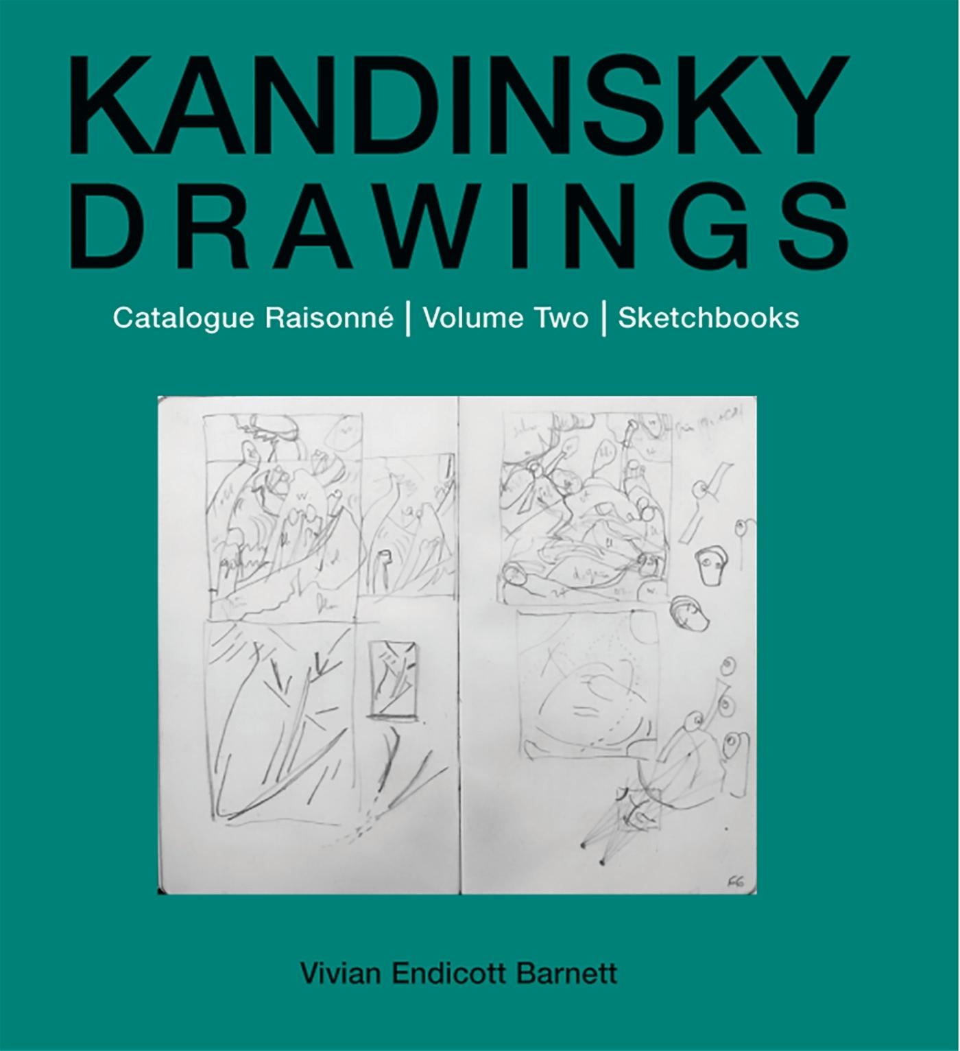 Vorderes Coverbild Kandinsky Drawings Vol 2