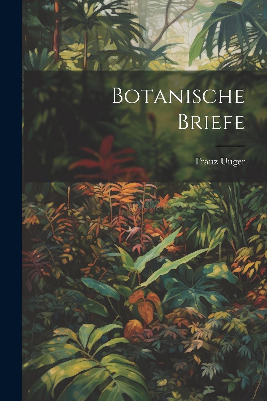 Vorderes Coverbild Botanische Briefe