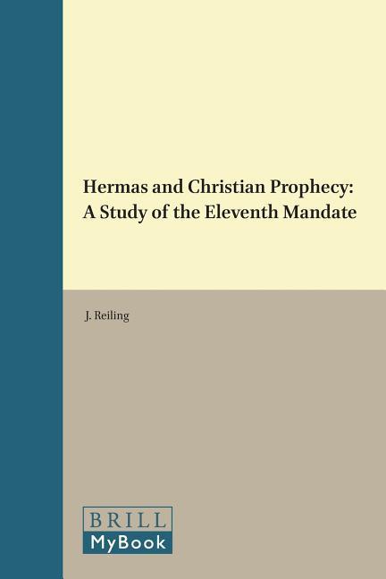 Vorderes Coverbild Hermas and Christian Prophecy