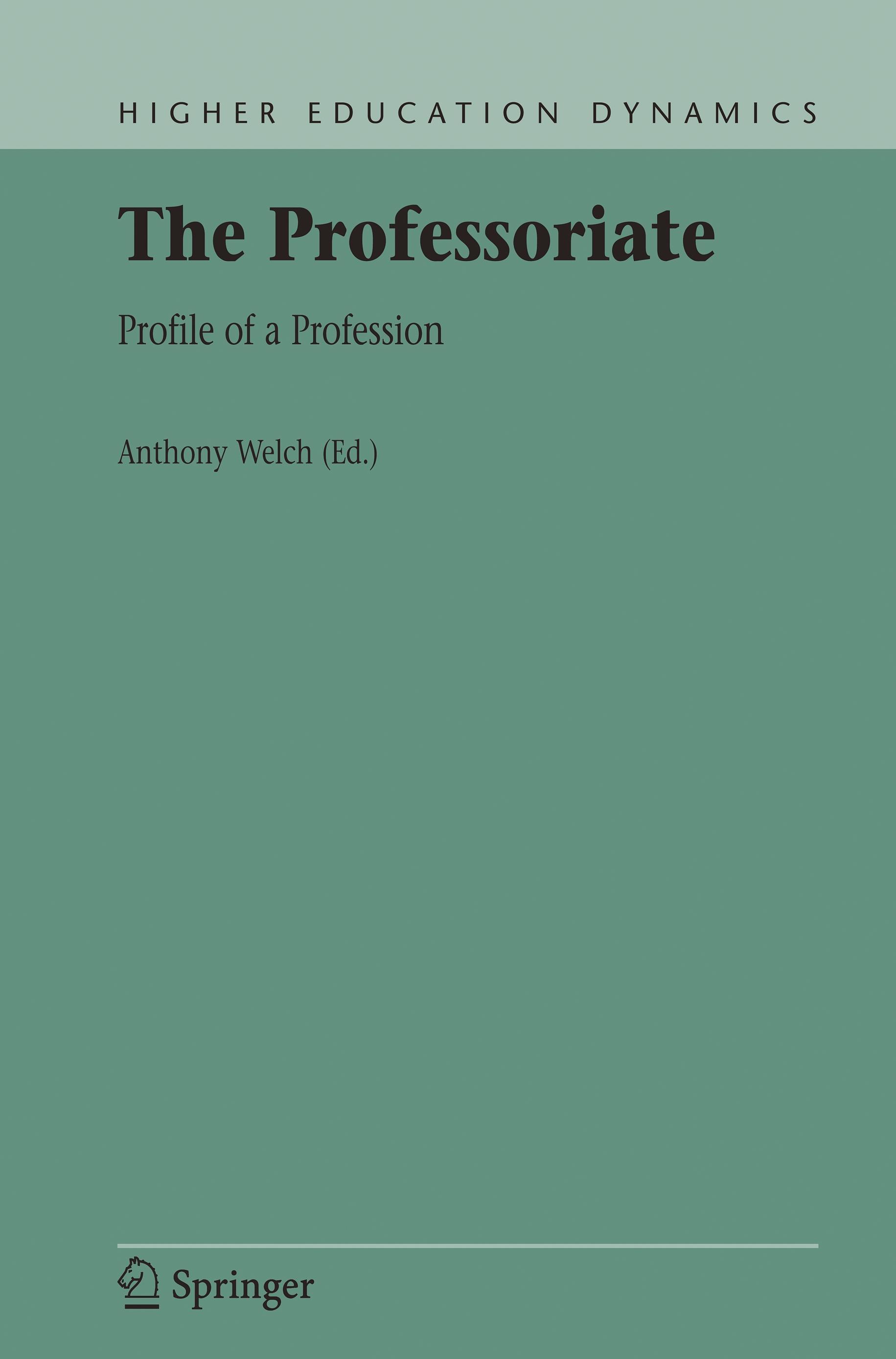 Vorderes Coverbild The Professoriate