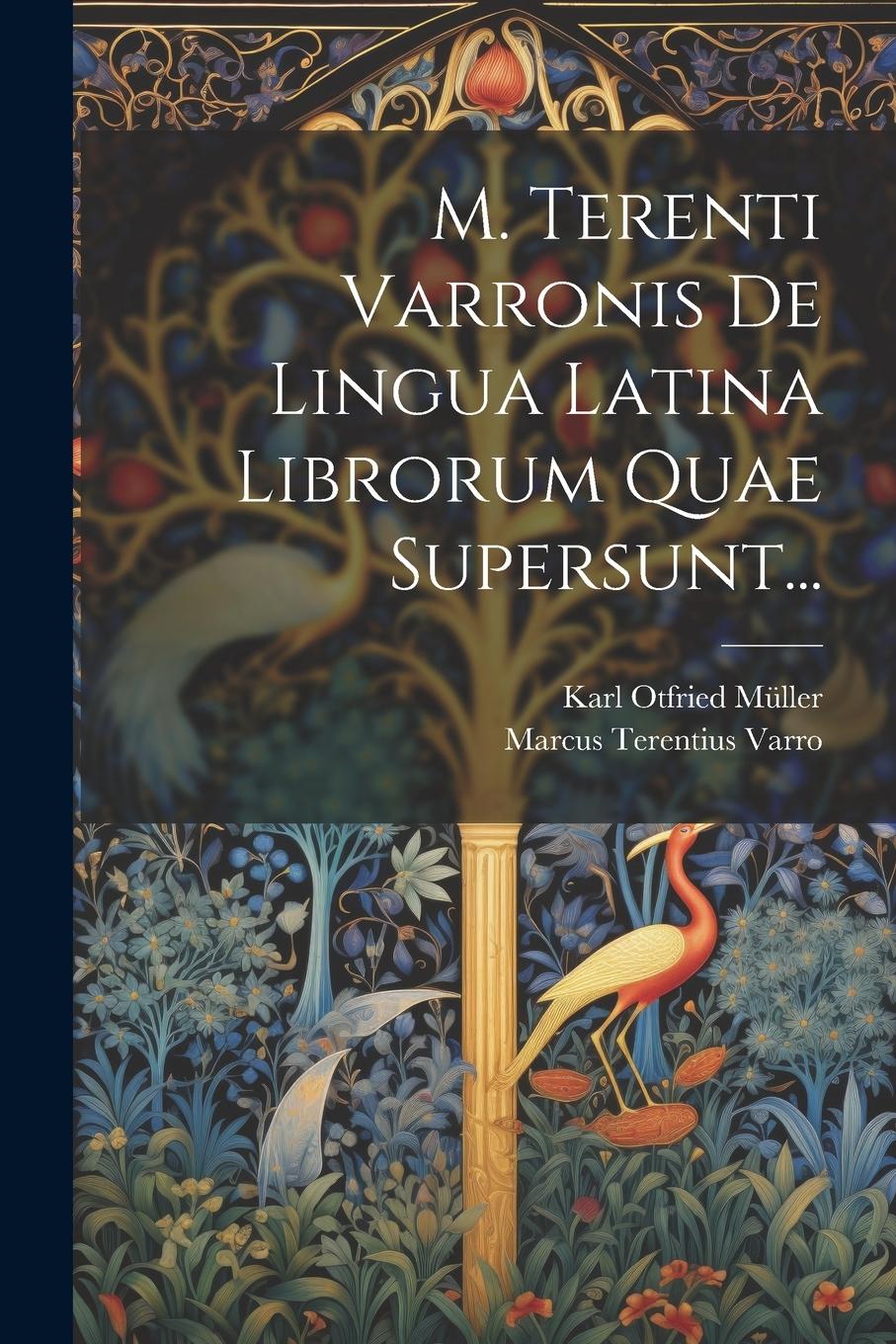 Vorderes Coverbild M. Terenti Varronis De Lingua Latina Librorum Quae Supersunt...