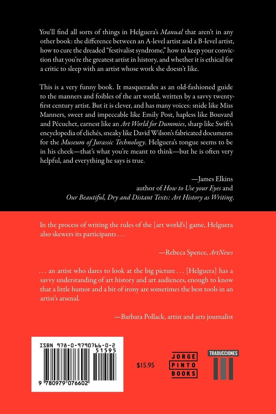 Rückseitencover Manual of Contemporary Art Style