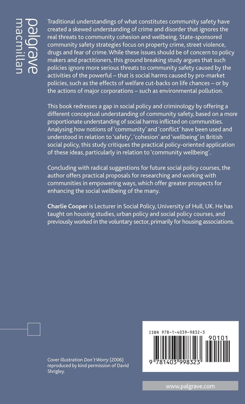 Rückseitencover Community, Conflict and the State