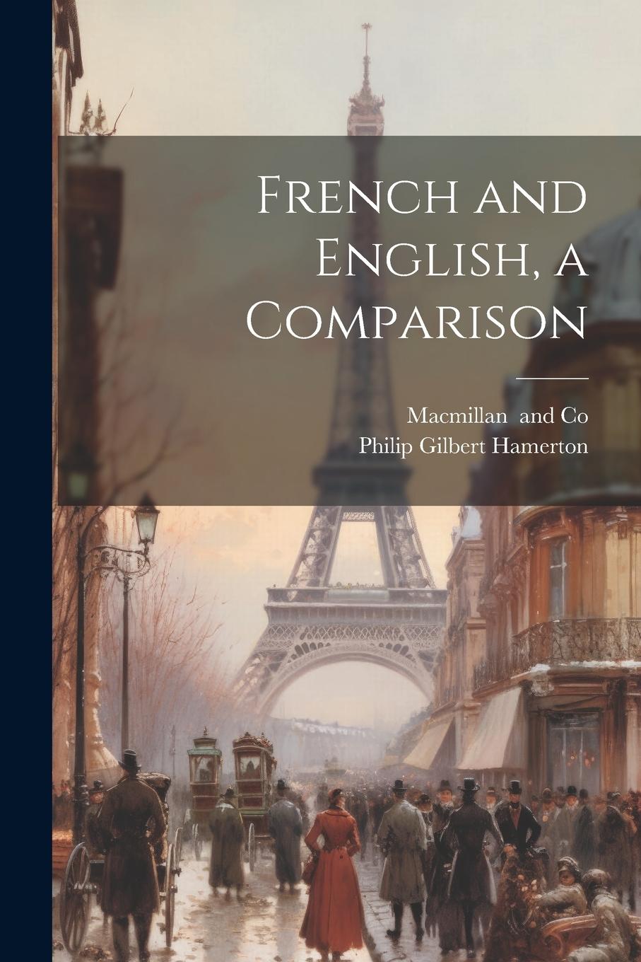 Vorderes Coverbild French and English, a Comparison