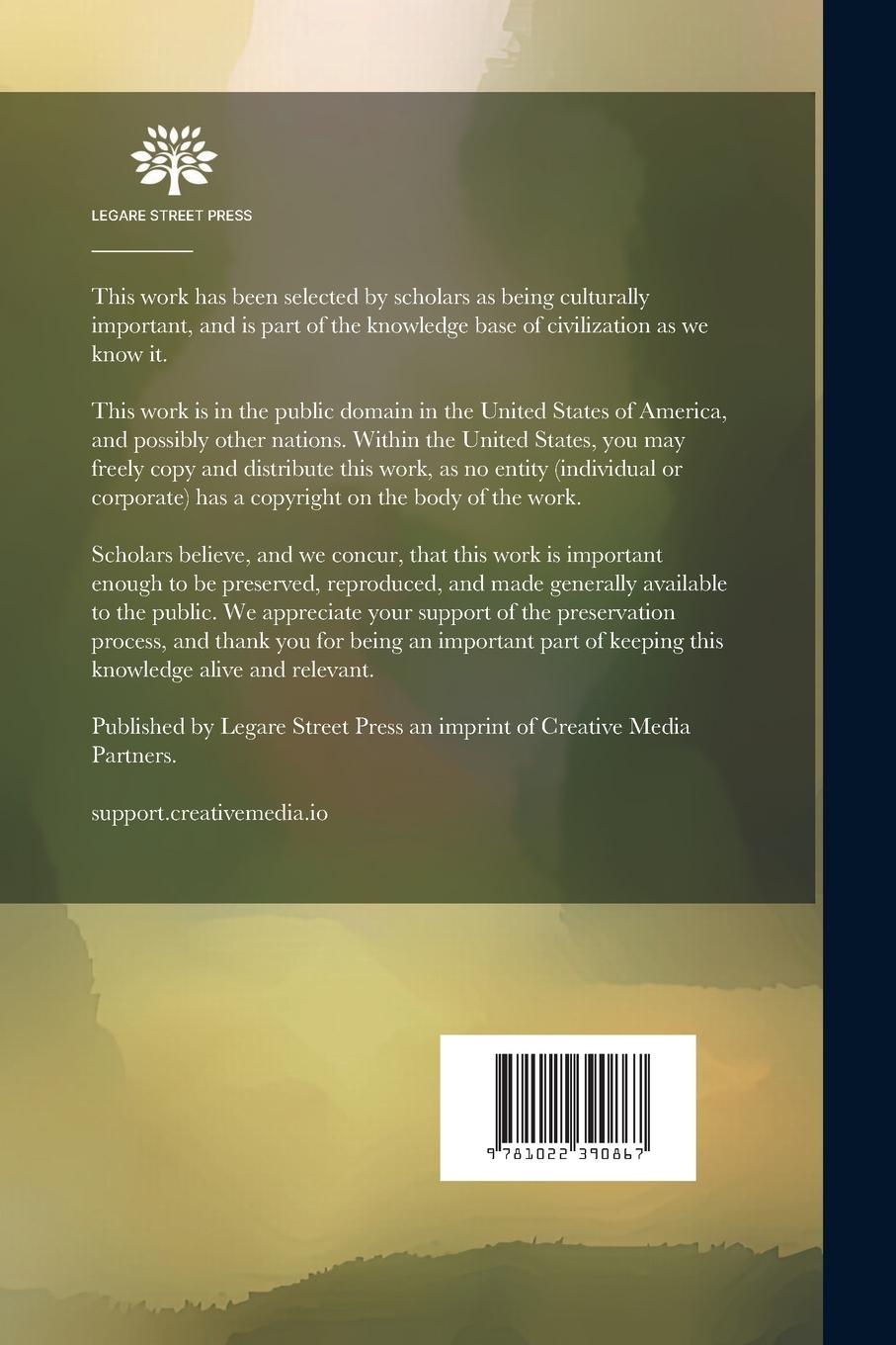Rückseitencover The History Of Methodism In Missouri For A Decade Of Years From 1860 To 1870; Volume 3
