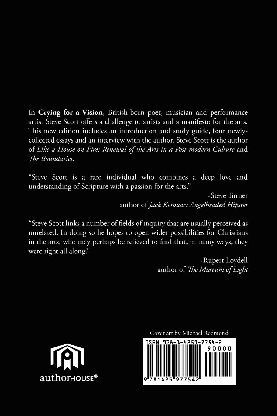 Rückseitencover Crying for a Vision and Other Essays