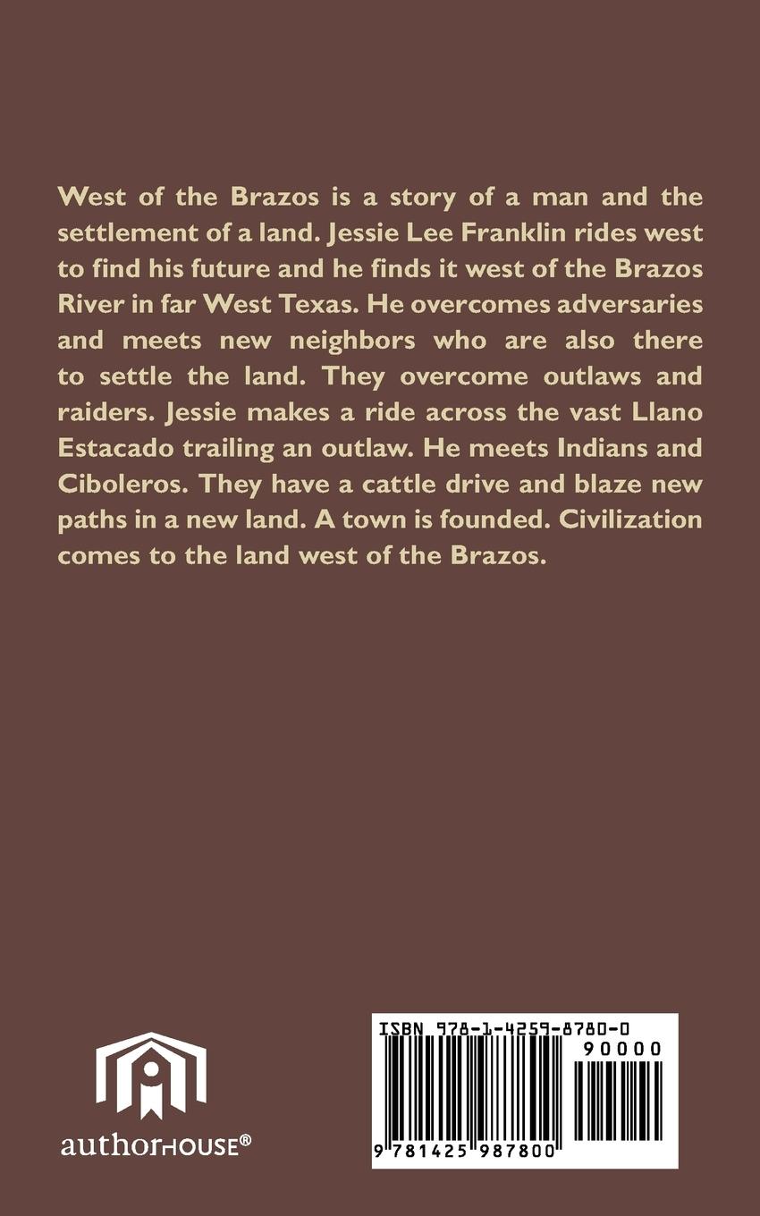 Rückseitencover West of the Brazos