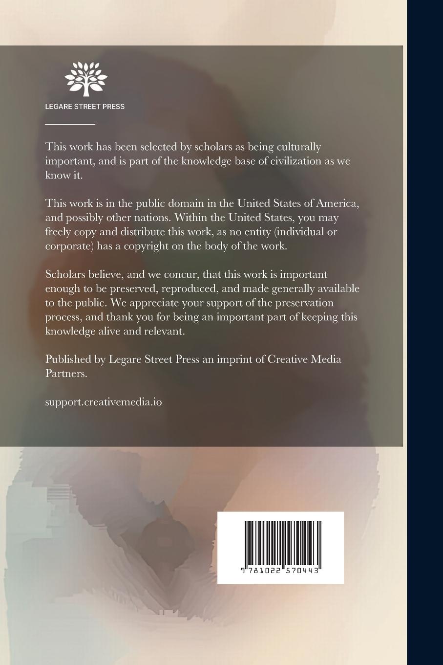 Rückseitencover De La Nature