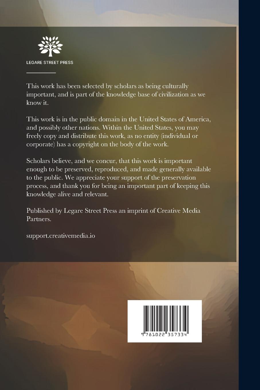 Rückseitencover The William And Mary Quarterly; Volume 18