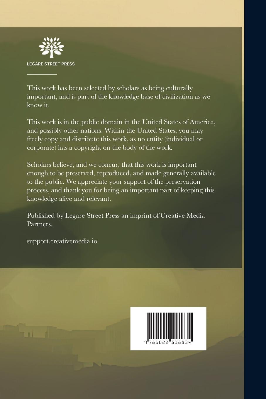 Rückseitencover Hand-Book for the Botanic Gardens of the Royal Dublin Society, Glasnevin