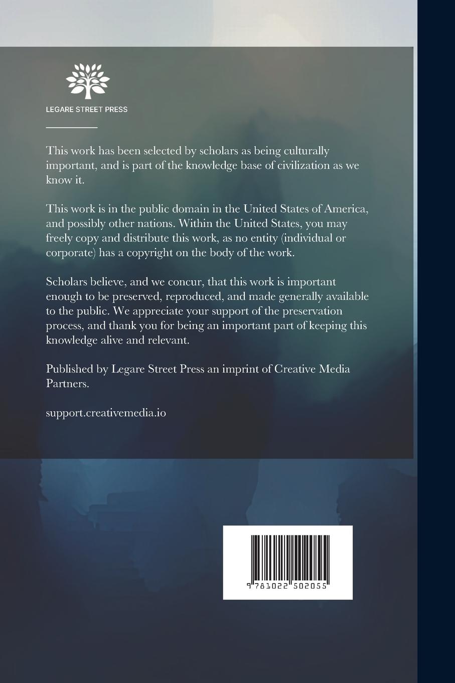 Rückseitencover Oeuvres Complètes; Volume 5