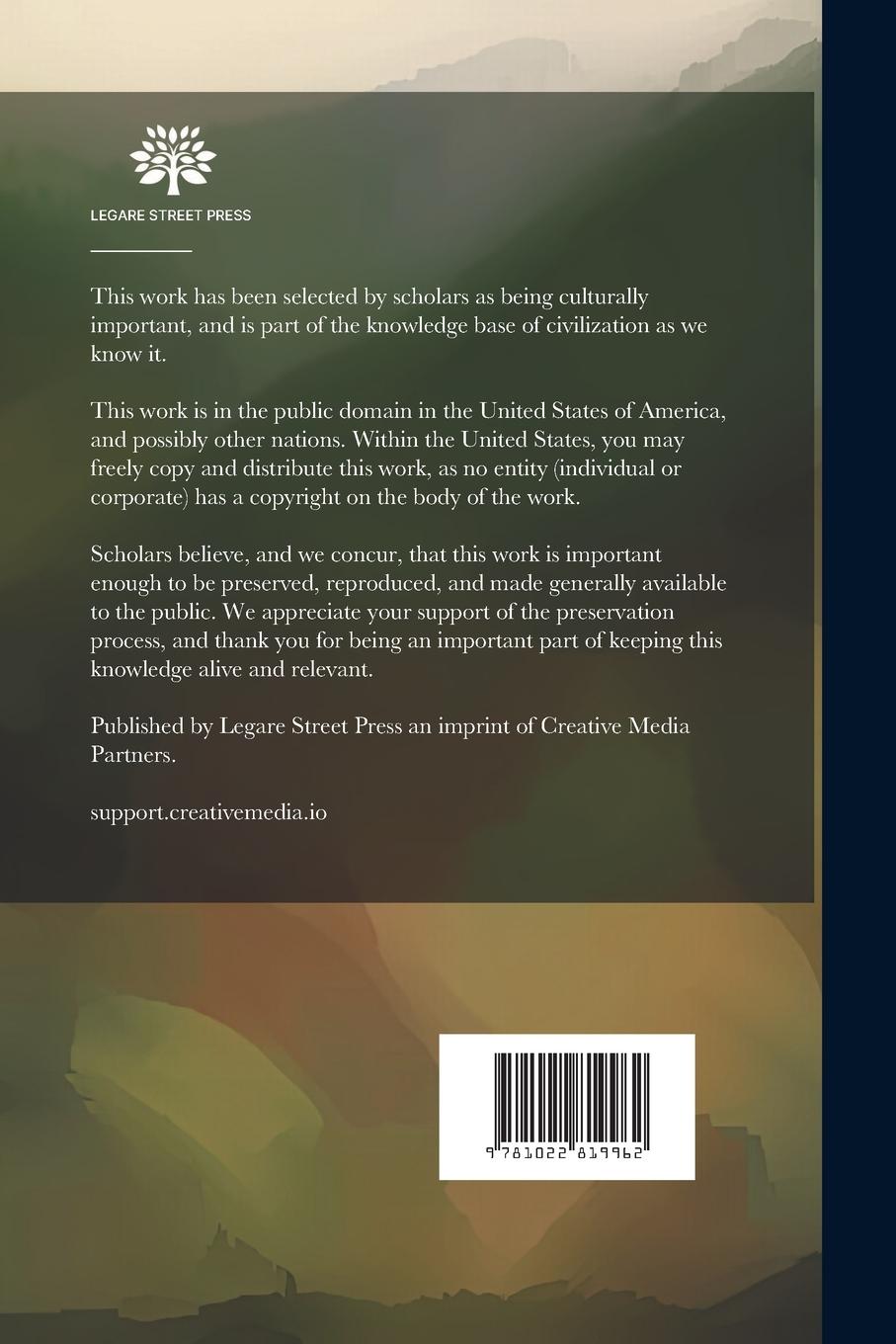 Rückseitencover Reseña Histórica De Centro América; Volume 3