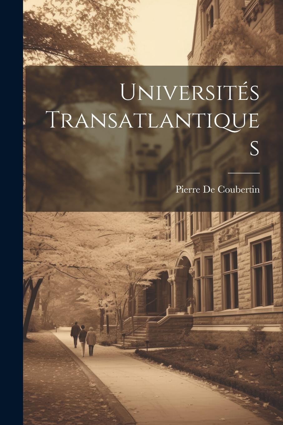 Vorderes Coverbild Universités Transatlantiques