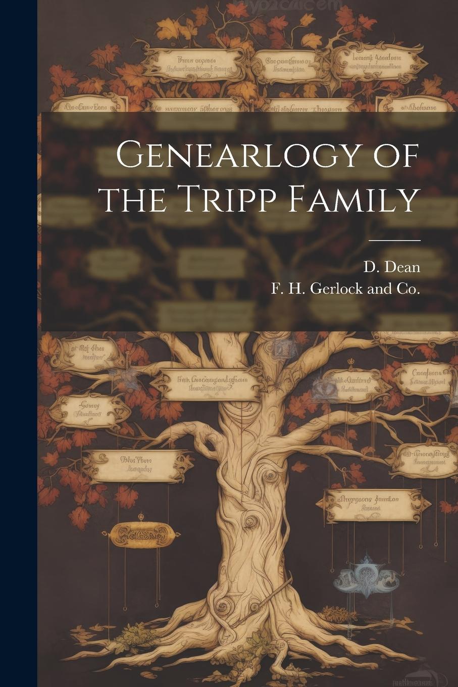 Vorderes Coverbild Genearlogy of the Tripp Family