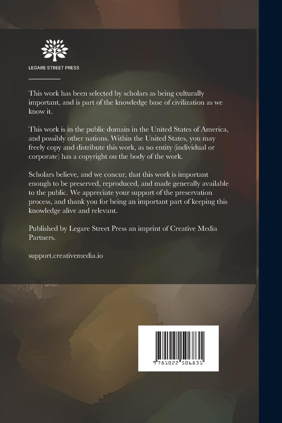 Rückseitencover Report of the Proceedings of the Numismatic and Antiquarian Society of Philadelphia