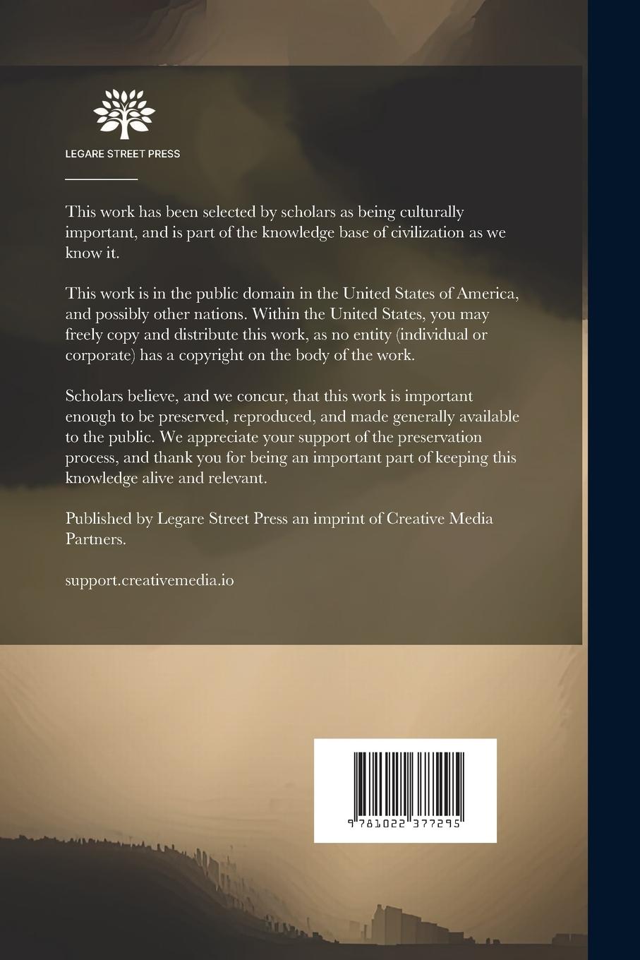 Rückseitencover Rifted Clouds, Or The Life Story Of Bella Cooke Concluded