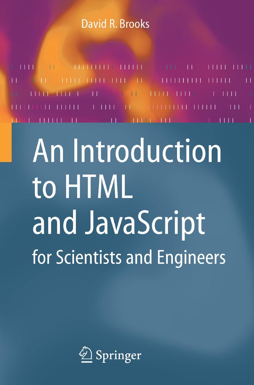 Vorderes Coverbild An Introduction to HTML and JavaScript