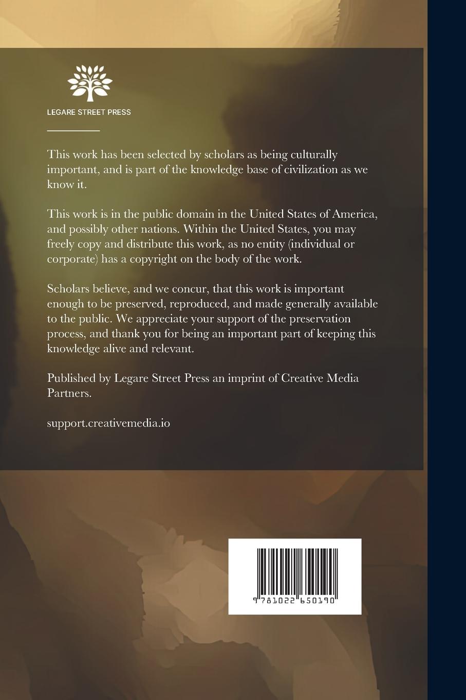 Rückseitencover Histoire Philosophique Du Genre Humain, Ou, L'homme Considéré Sous Ses Rapports Religieux Et Politiques Dans L'état Social...