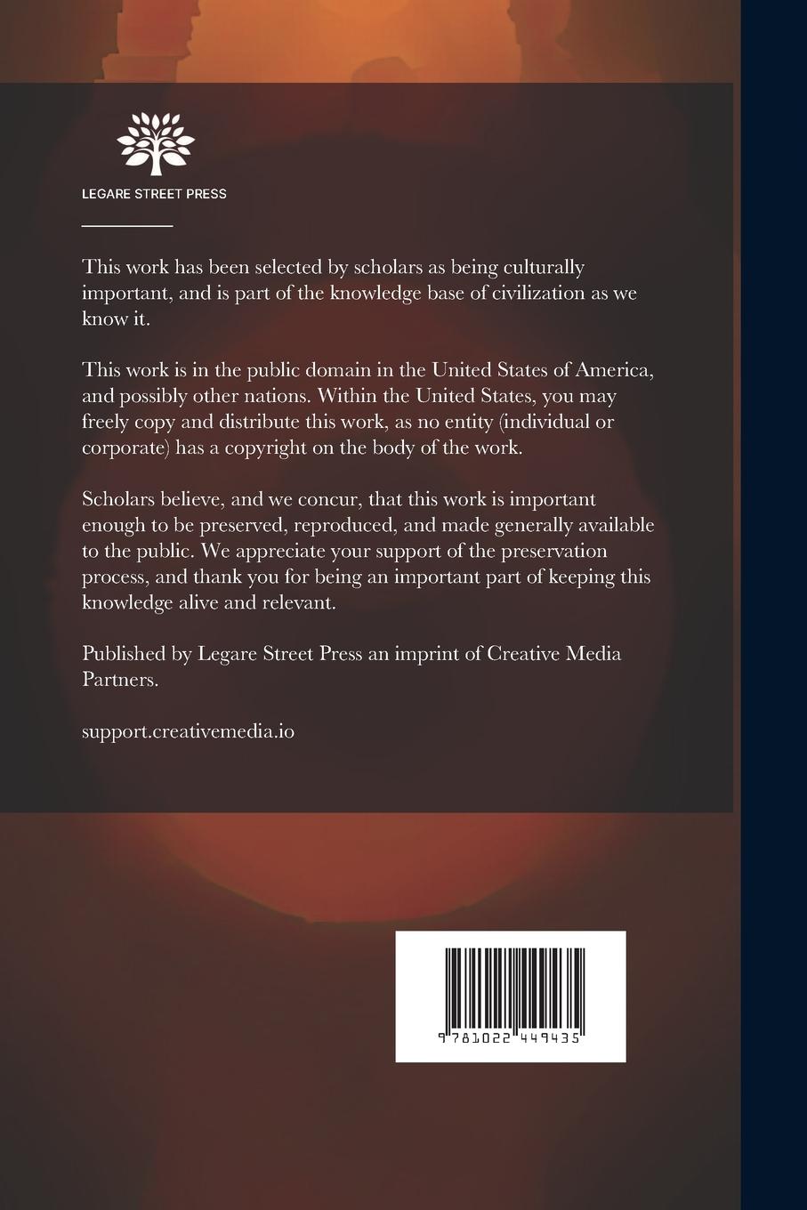 Rückseitencover Eight Lectures