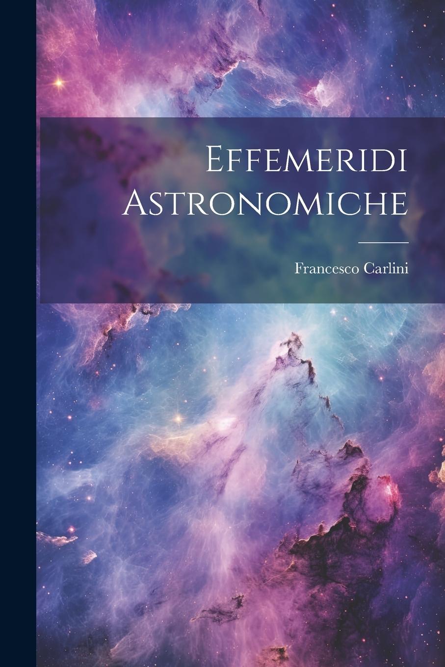 Vorderes Coverbild Effemeridi Astronomiche