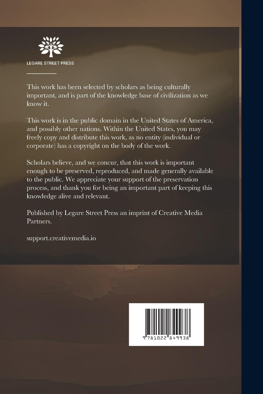 Rückseitencover The Pilgrim of the Infinite: A Discourse Addressed to Advanced Religious Thinkers On Christian Lines