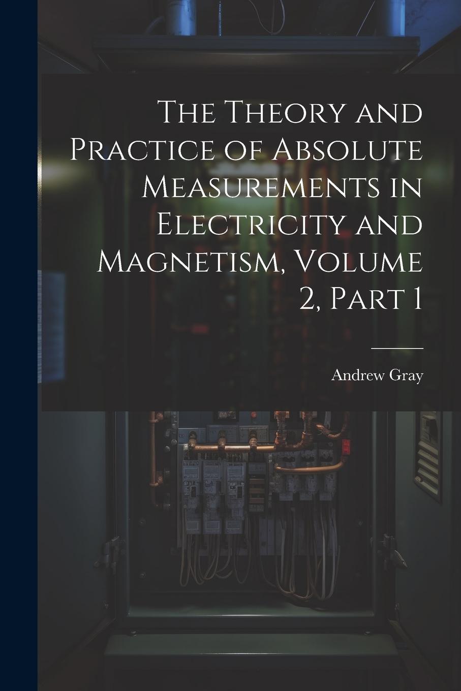 Vorderes Coverbild The Theory and Practice of Absolute Measurements in Electricity and Magnetism, Volume 2, part 1