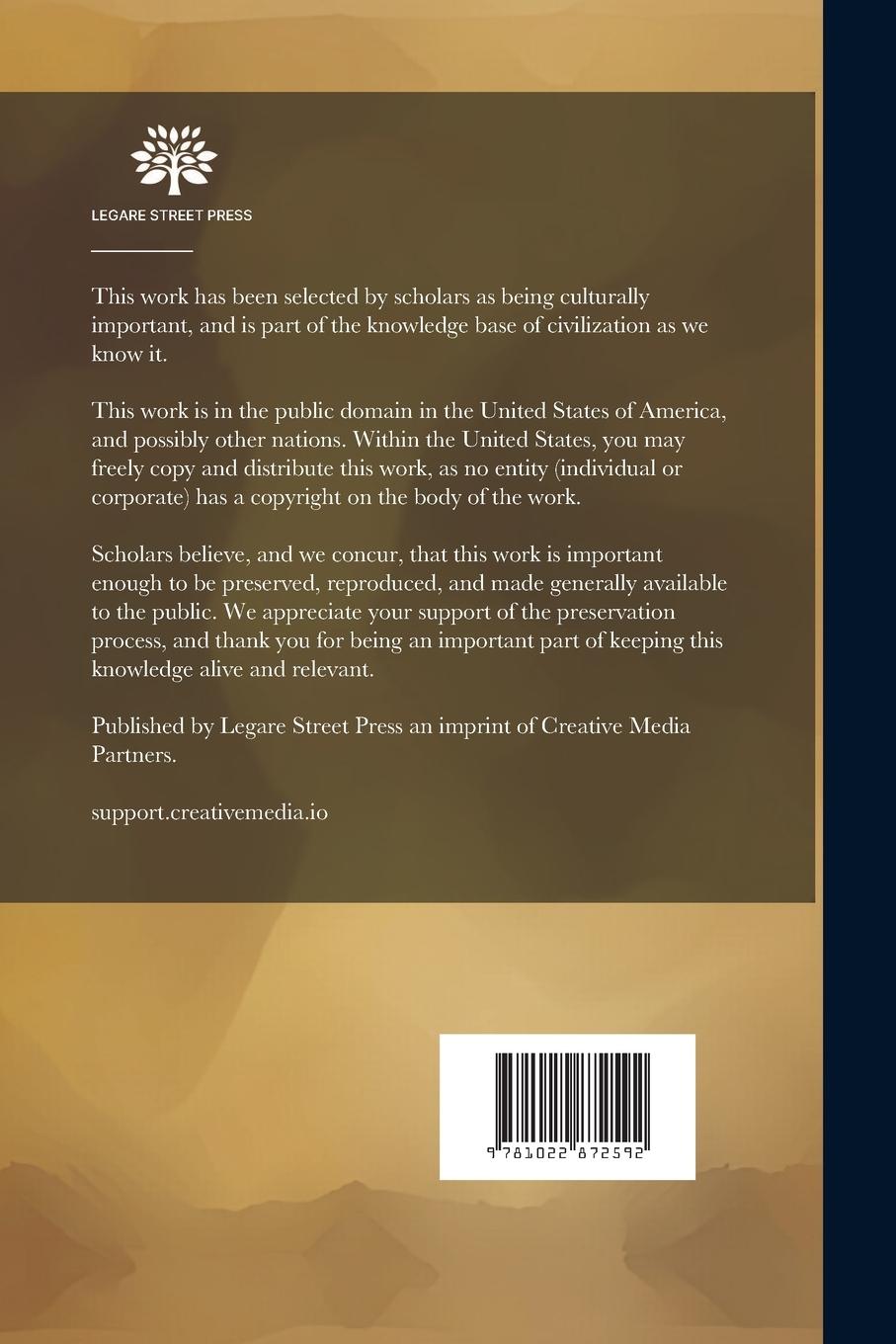 Rückseitencover Histoire Du Commerce De Toutes Les Nations, Tr. Par H. Richelot, C. Vogel, Avec Des Notes Par Les Traducteurs