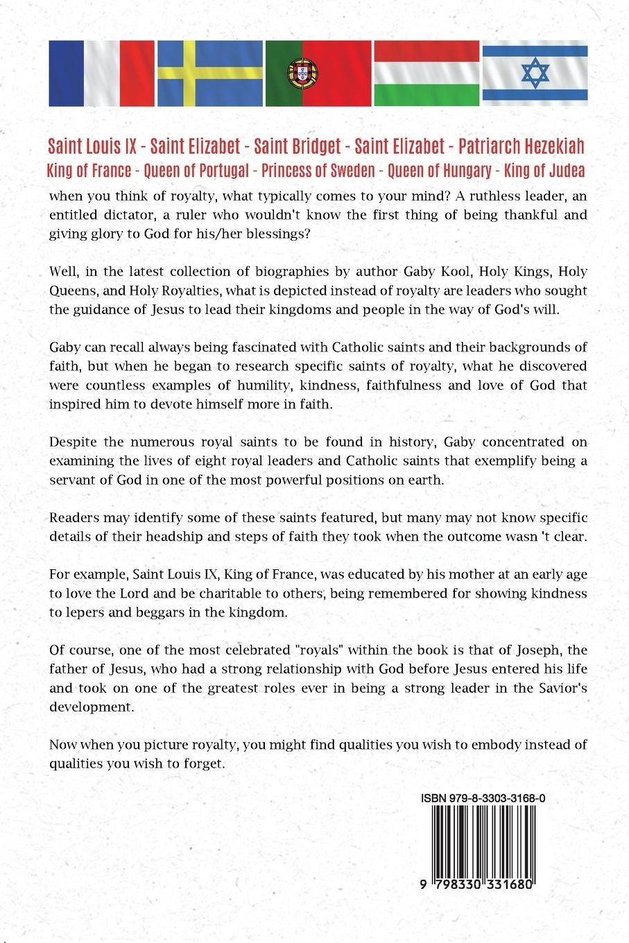 Rückseitencover Holy Kings, Holy Queens, Holy Royalties