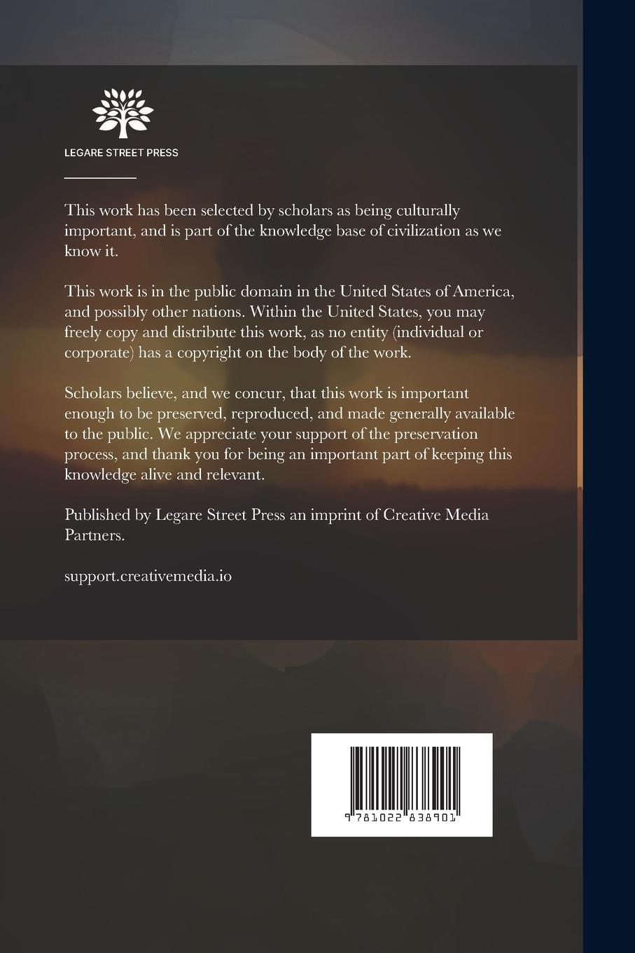 Rückseitencover Religious Thought in England, From the Reformation to the End of Last Century: A Contribution to the History of Theology; Volume 3