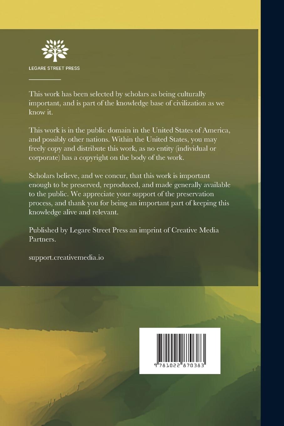 Rückseitencover Opere Volgari; Volume 4